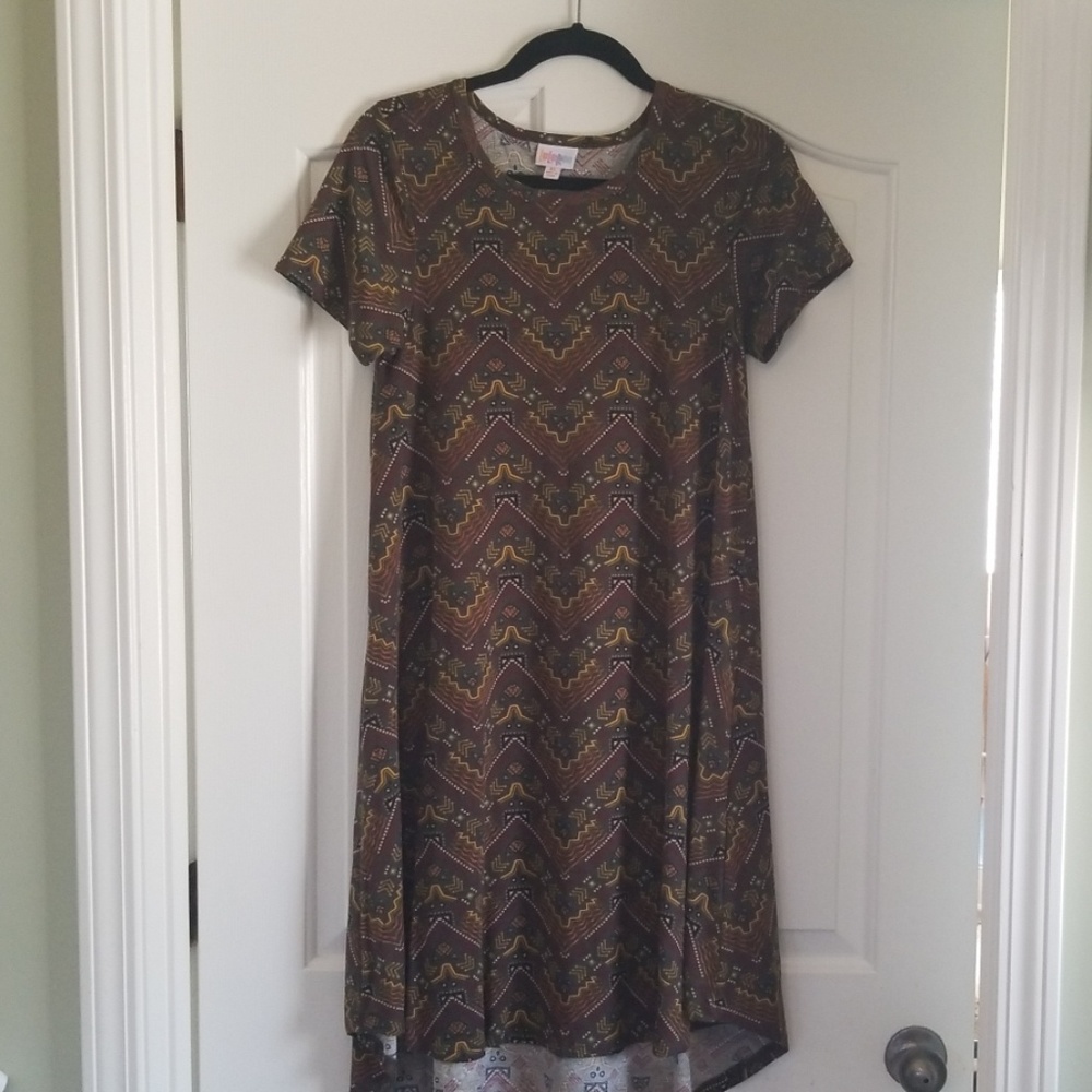 LuLaRoe Carly XS Aztec print